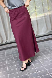 Annie - Clara Bias Skirt - Fig