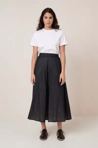 Kowtow - Rotation Skirt - Black Ecru