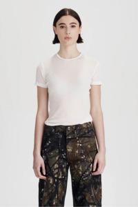 Commoners - Ultrafine SS Layer Tee - White
