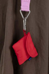 Home: Baggu - Puffy Earbuds Case - Candy Apple