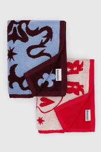 Baggu: Baggu - Hand Towel Set of 2 - Western