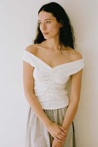 Dominique Healy - Niveah Tee - Off White