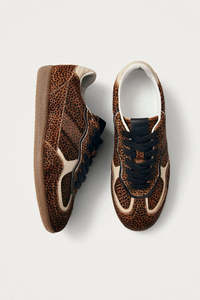 Footwear: Alohas - Rife Soft Tan Leather Sneakers