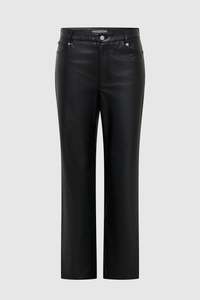 Size 14: Third Form - Vagabond PU Jean - Black