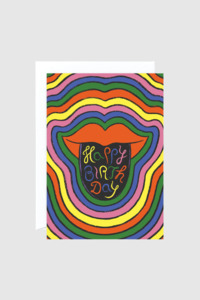 WRAP - Cynthia Kittler - Greeting Card - Happy Birthday Lips