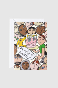 WRAP - Molly Fairhurst - Greeting Card - Make a Wish!