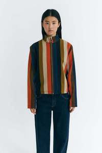 Thinking Mu - Burnley Blanket Ceci jacket - Multicolor
