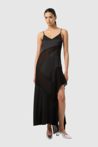 Third Form - Essence Panelled Maxi Dress - Black