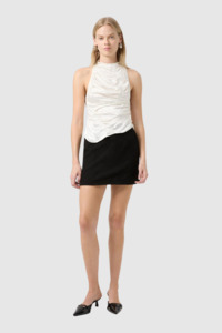 Third Form: LAST ONE | Third Form - Elemental Ruched Top - White