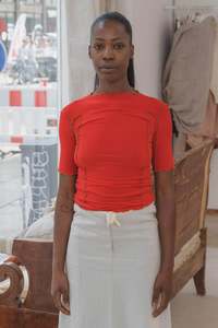 Baserange - Omato 3/4 Tee - My Red/Brown