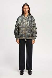 Kloke - Sustain Unisex Bomber - Green Print