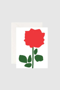 Lettuce - Rose Card