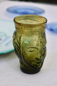 La Soufflerie - Verre Tête - Olive
