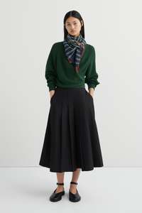 Kowtow - Pleater Skirt - Black