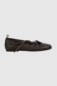 Commonplace Essentials - Lacey Ballet Flat - Choc