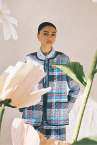 Twenty Seven Names - Time and Space Jacket - Navy Plaid