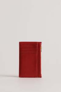 New Arrivals 1: Yu Mei - Frank Cardholder - Lobster Red Lambskin