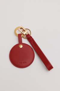 New Arrivals 1: Yu Mei - Circle Pouch - Lobster Red Lambskin
