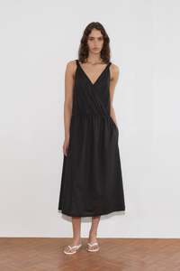 Deiji Studios - Crossed Dress - Black