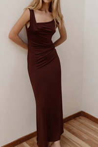 Dresses: Dominique Healy - Nevermind Dress - Espresso