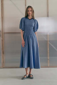 Muse the Label - Field Dress - Blue