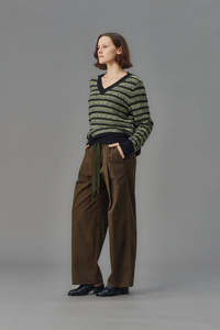 Standard Issue - Merino Universal Slatch Sweater - Barlett Stripe