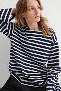 Kowtow - Pierre Tee - Uniform Stripe