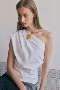 Tops: Muse the Label - Ora Top - Snow