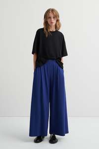 Clothing 1: Kowtow - Drape Pant - Factory Blue