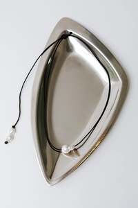 Earrings: Nina Gordon - Baroque Pearl Cord Necklace