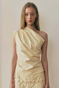 Muse The Label: Muse the Label - Ora Top - Butter Yellow