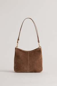 All Accessories: Yu Mei - Joan Bag - Sand Stone Suede