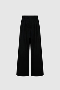 Commonplace Essentials - Pleated Front Trouser - Black