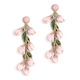 Deepa Gurnani Blush Vine Earrings