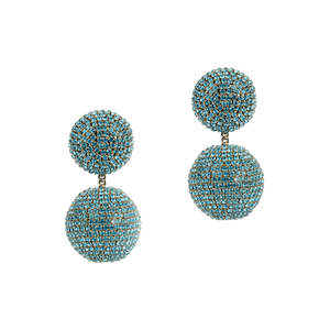 Deepa Gurnani: Deepa Gurnani Ball Earring