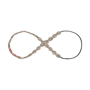 Deepa Gurnani: Deepa Gurnani Crystal Flower Headband