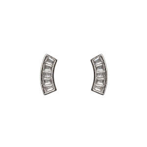 Pre Order Jewellery: Mini Crescent Stud Earrings
