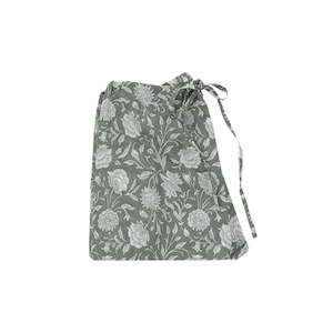 Robes And Sleepwear: Cotton Shorts in Moss