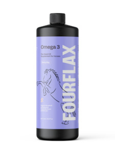 For Horses: Equine Omega 3 * Flax Seed Oil for Horses