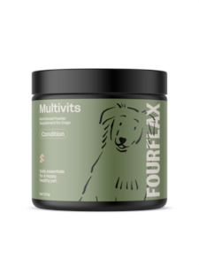 For Dogs: Canine Multivits - Essential Vitamin & Mineral Supplement for Dogs