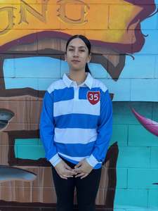 35 RUGBY JERSEY BLUE/WHITE TOKOMARU BAY