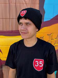 Adult Clothing: 35 BEANIE BLACK ADULT & KIDS