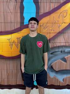 35 FLEECE TEE GREEN TOKOMARU BAY KIDS