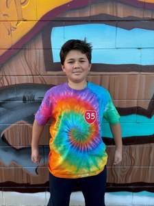 Kids Clothing: 35 KIDS T-SHIRT TIE-DYE TOKOMARU BAY