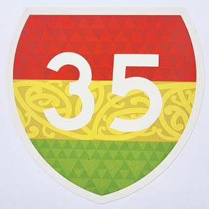 Stickers: 35 STICKER RASTA