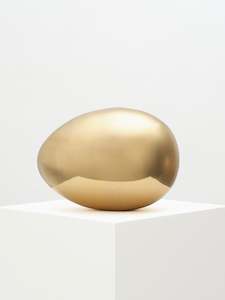 Cortina: Brass | Egg Sculpture