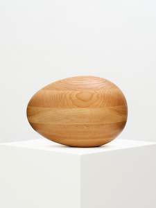 The Core Collection: Natural Oak | Egg Sculpture