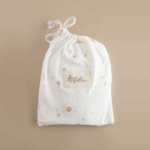 Fitted Bassinet Sheet: Constellation Organic Fitted Bassinet Sheet/Change Pad Cover - SECONDS