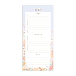 notepad: Floribunda DL To Do Magnet Notepad