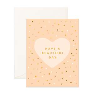 The Muse: Beautiful Day Sprinkles Greeting Card